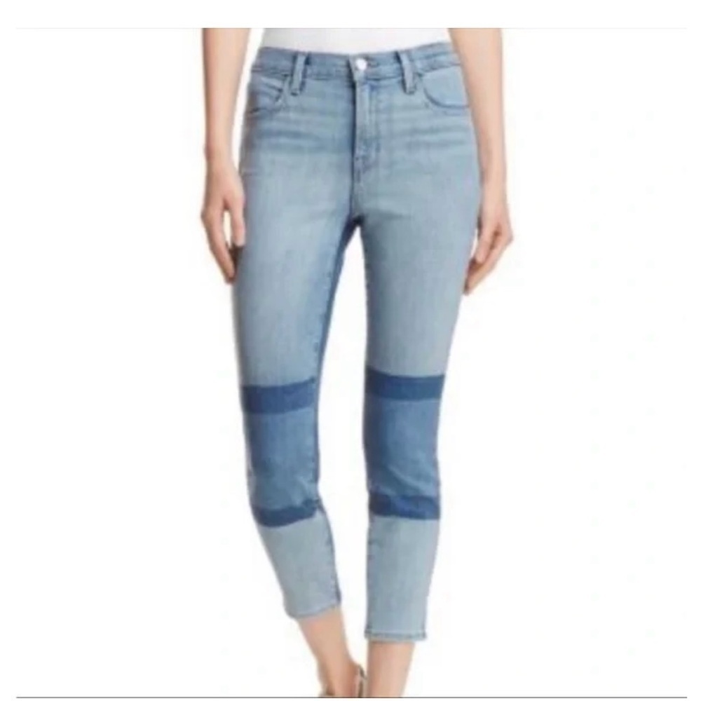 J Brand Alana High Rise Crop Skinny Jeans Size 29